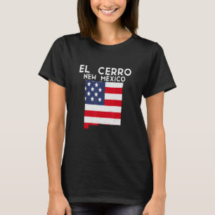 T-shirt El Cerro USA State America Travel Nouveau Mexique 