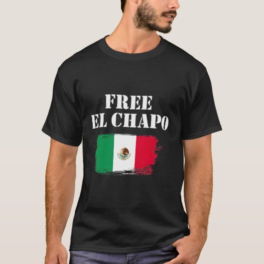 T-shirt El Chapo gratuit (Devant)
