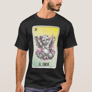 T-shirt El Chichí Mexicaine Lotterie Cartes de Bingo