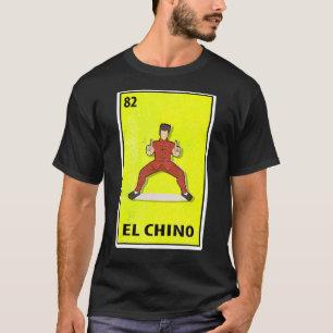 T-shirt El Chino Mexicaine Parodie Lotterie Kungfu