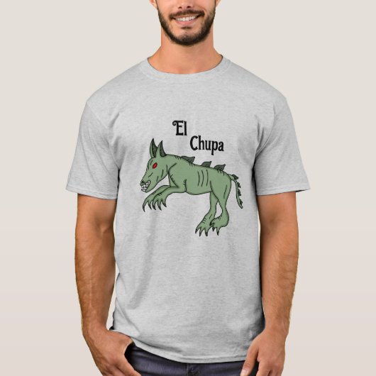 T-shirt El Chupa | Chupacabra (Devant)