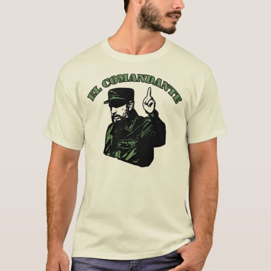 T-shirt El Comandante (Devant)
