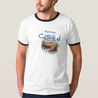T-shirt EL Coqui de Boricua Como (portoricain)