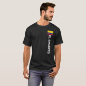 T-shirt El Encanto Colombie Pour Hommes Colombiens Femmes (Devant entier)