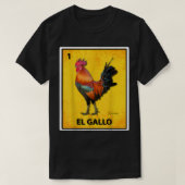 T-SHIRT EL GALLO COLORADO (Design devant)