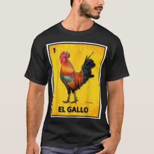 T-SHIRT EL GALLO COLORADO