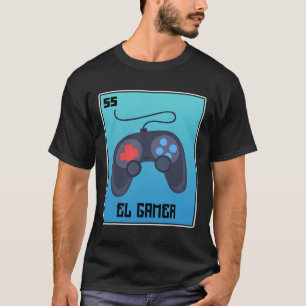 T-shirt El Gamer Jeux Vidéo Drôle Mexicain Loterie Parodie