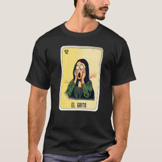 T-shirt El Grito Cartes de Bingo de loterie mexicaine