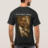 T-shirt El-Hajj Malik El-Shabazz (Dos)
