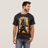 T-shirt El heavy metal se lleva a fuego (Devant entier)