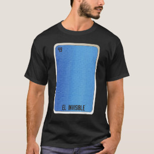 T-shirt El Invisible Mexicaine Lotterie Cartes de Bingo