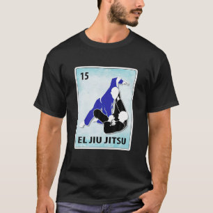 T-shirt El Jiu Jitsu Mexican Jiu Jitsu Cartes T Shirt