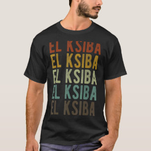 T-shirt El Ksiba City Maroc Rétro