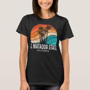 T-shirt El Matador State Beach California Palm Tree Beach