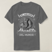 T-shirt El Mejor Abuelito Del Mundo Hommes Drapeau américa (Design devant)