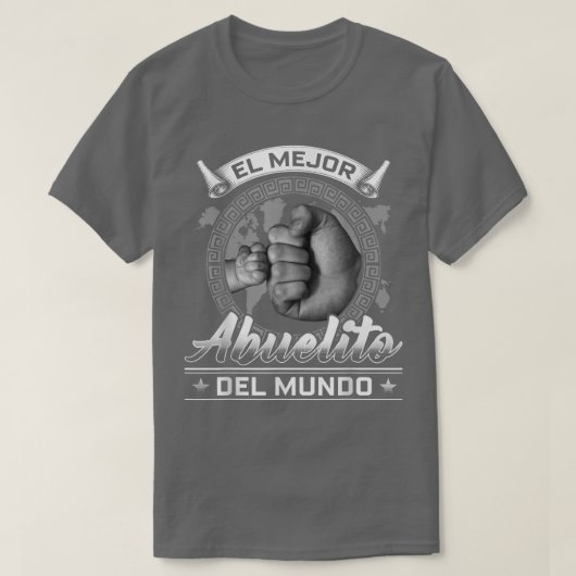 T-shirt El Mejor Abuelito Del Mundo Hommes Drapeau américa (Design devant)