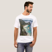 T-shirt El Nido : la perle cachée de Palawan (Devant entier)