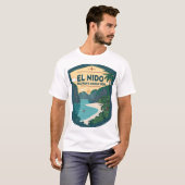 T-shirt El Nido : Le joyau caché de Palawan (Devant entier)