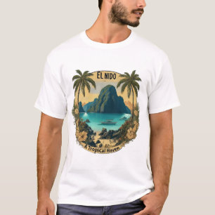 T-shirt El Nido : un havre tropical