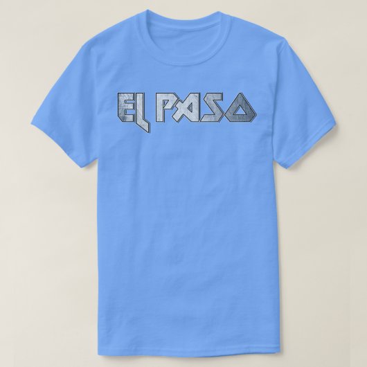 T-shirt El Paso TX (Design devant)