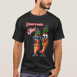 T-SHIRT EL PERUANO NO ENAMORA GILEA PERUVIAN SLANG JERGA P