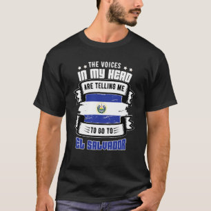 T-shirt El Salvador dans ma tête