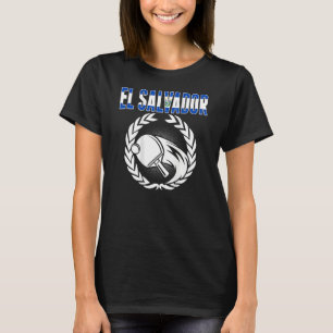 T-shirt El Salvador Ping Pong Pong Salvadorien Table Tenni