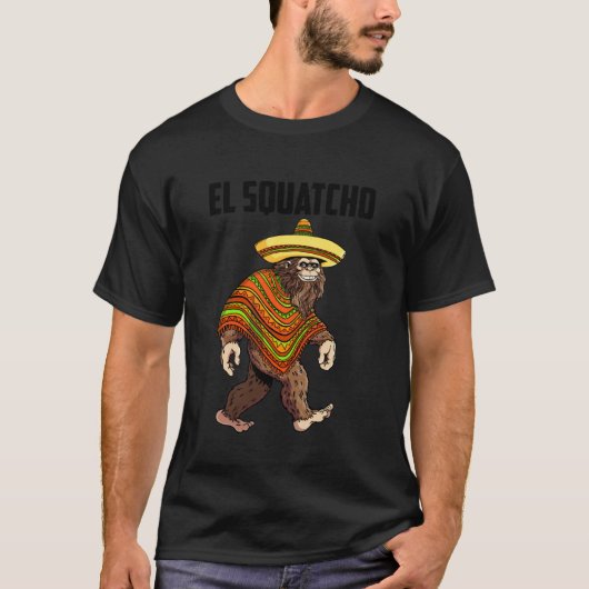 T-shirt El Squatcho souriant (Devant)