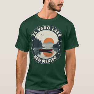 T-shirt El Vado Lake Nouveau Mexique Sunset