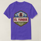 T-shirt El Yunque Forêt nationale collant cadeau JJ (Design devant)