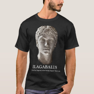 T-shirt ÉLAGABAL, L'empereur romain adolescent syrien 218-