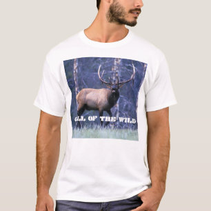 T-shirt Élans 4, appel de Bugleing du sauvage