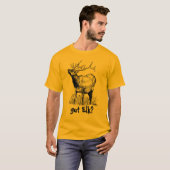 T-shirt élans d'intestin ? (Devant entier)