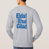 T-shirt Eldad Ehud Gilad (Dos)