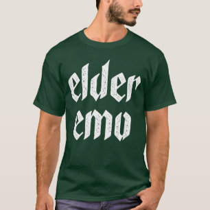 T-shirt Elder Emo pour anciens fans de musique Emo Alterna