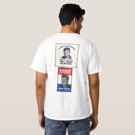 T-shirt Elect John F. Kennedy (Dos entier)
