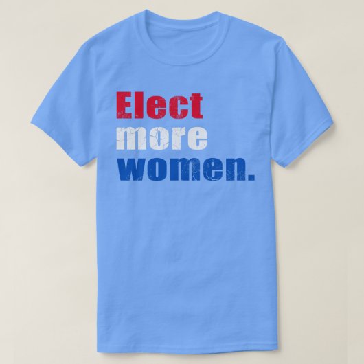 T-shirt Elect More Women 2020 (Design devant)