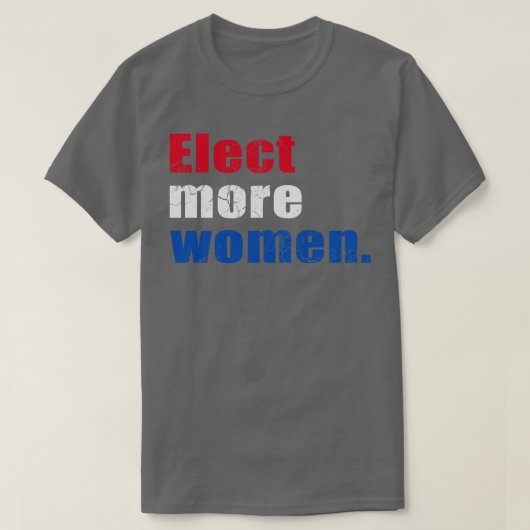 T-shirt Elect More Women 2020 (Design devant)