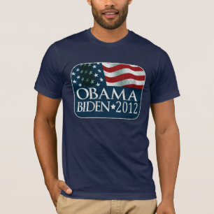 T-shirt Élection 2012 d'Obama Biden affligée