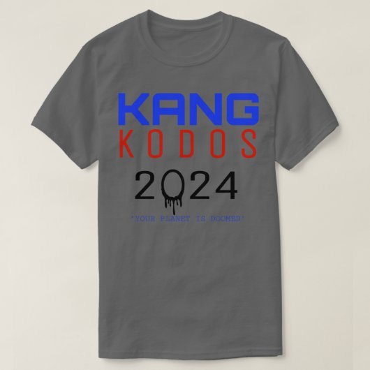 T-shirt Élection 2024 de KANG KODOS Simpsons (Design devant)