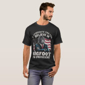 T-shirt Election 2024 Funny Vote Sasquatch USA (Devant entier)