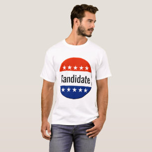 T-shirt Élection de 2026 pour la campagne des candidats pe