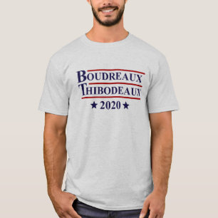 T-shirt Élection de Boudreaux & Thibodeaux 2020 en Louisi