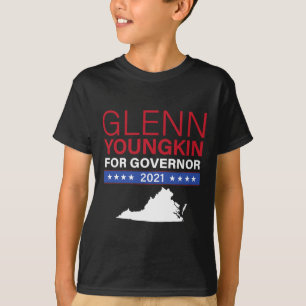 T-shirt Élection du gouverneur de Virginie Glenn Youngkin 