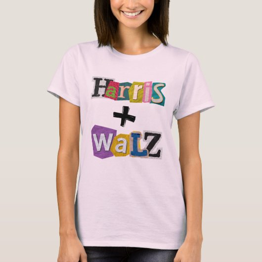T-shirt Election Merch Harris Walz Parti démocratique (Devant)