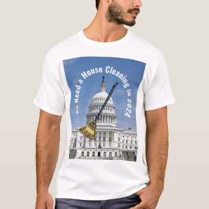 T-shirt Élection pour le nettoyage de la maison 2024