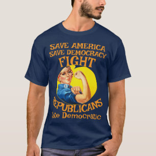 T-SHIRT ÉLECTION ZL X1 KP VOIX PARTI DÉMOCRATE COÛT T