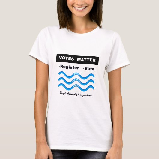 T-shirt Élections (Devant)
