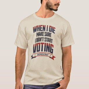 T-shirt Élections, Anti-Démocrate, Républicain GOP