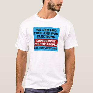 T-shirt Élections libres et équitables